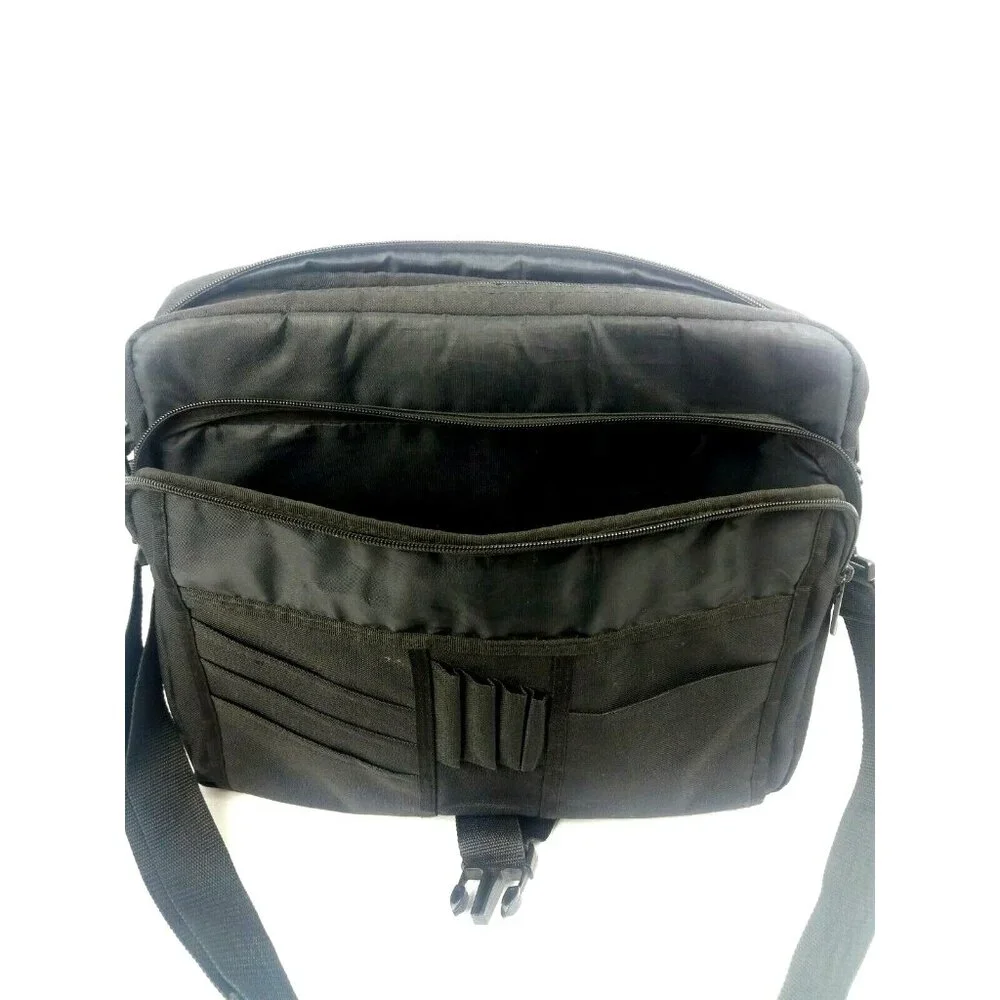 Targus 15.6 Laptop Bag Messenger Organizer Travel Carrier School Business Canvas